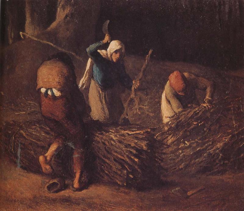 Jean Francois Millet Pack the hay China oil painting art